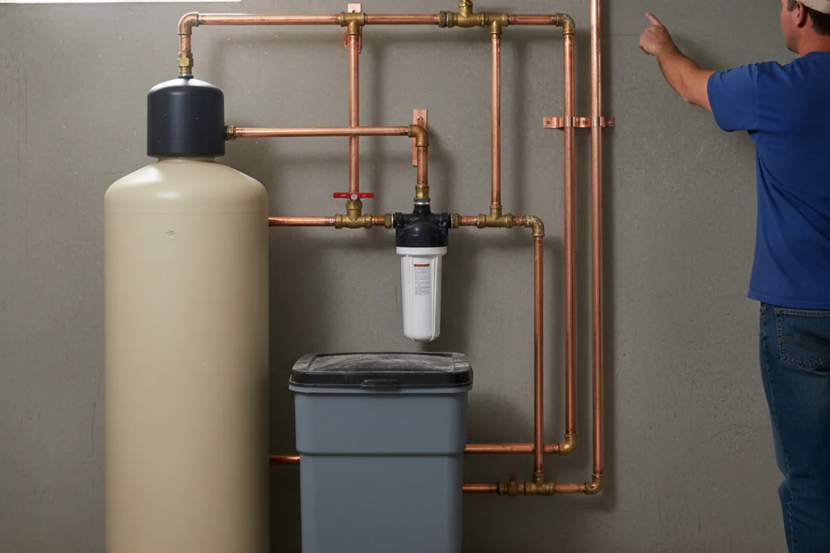 Whole-house water treatment system installed in Montrose